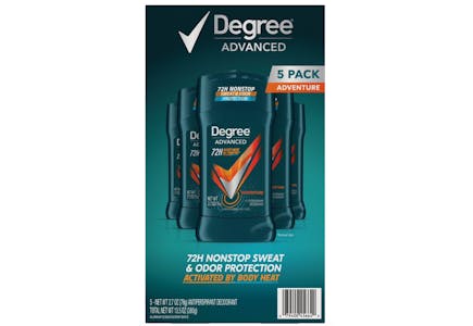 Degree Deodorant 5-Pack