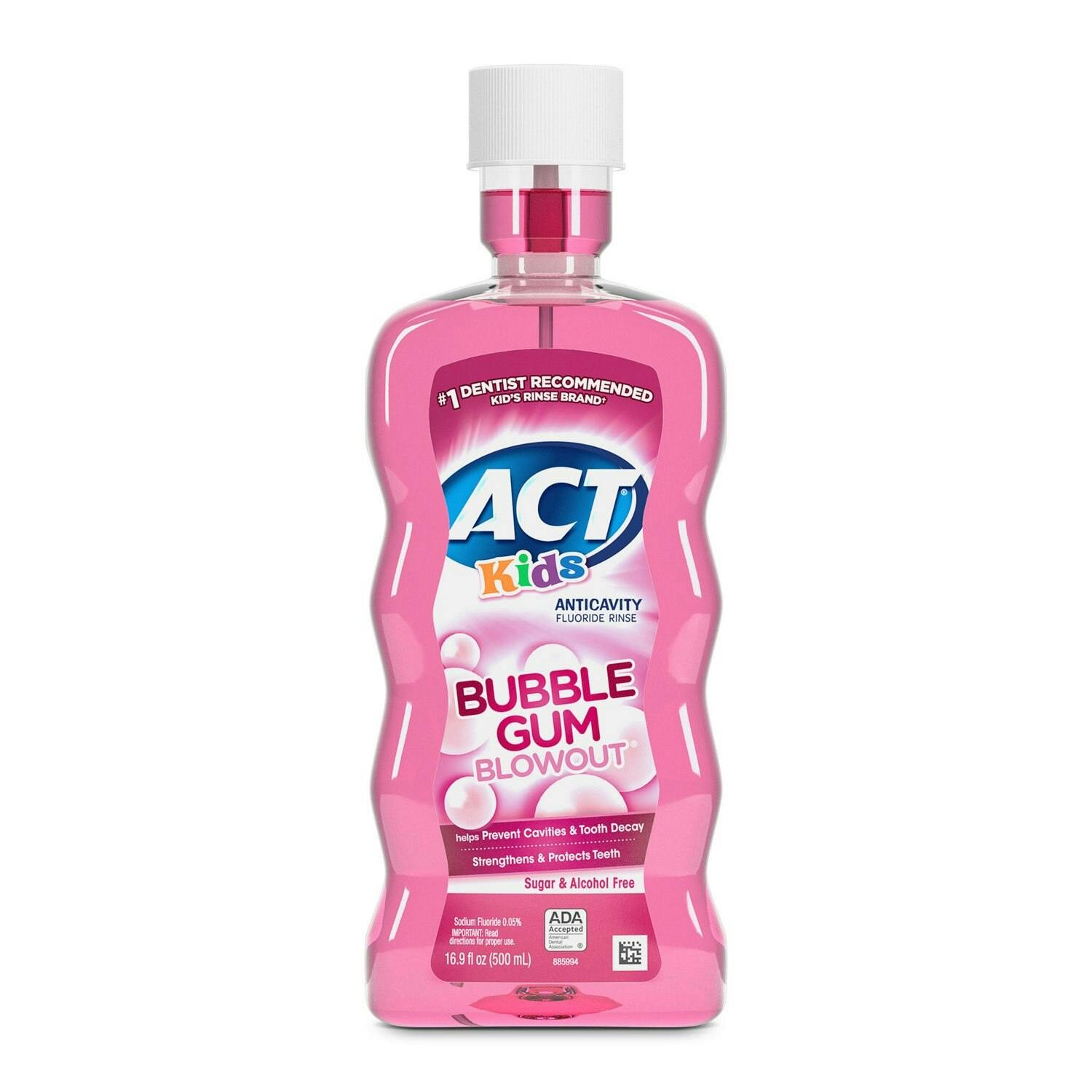 2 Act Kids Anticavity Mouthwashes