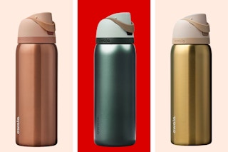 target owala special edition water bottles 3-photo collage