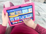 abcmouse in child's lap