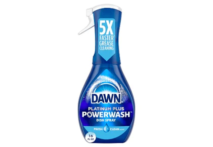 Dawn Platinum Dish Spray