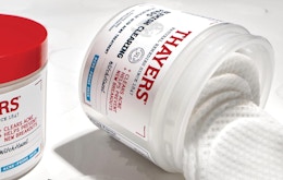 a jar of toner facial pads 