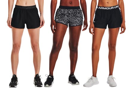 3 Under Armour Women's Shorts