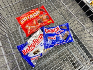 cvs crunch 100 grand baby ruth fun size halloween candy butterfinger brand chocolate deal sale coupon cvs ve sept 2021image