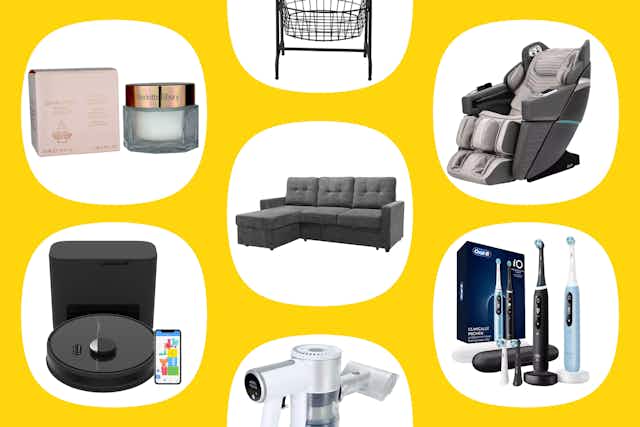 Sam's Club Super Savings Event: $5 Shirts, $100 TV, $650 Sectional, and More card image