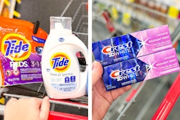 Best CVS Coupon Deals: $1.59 Tide, $0.99 Crest, $1.32 Cereal, and More card image