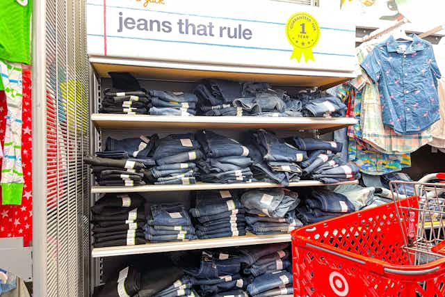 Cat & Jack Kids' Jeans, as Low as $5.98 at Target card image