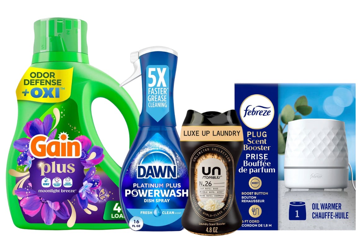 4 P&G Household Products