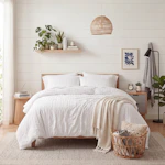 Bedsure Tufted Duvet Cover Set