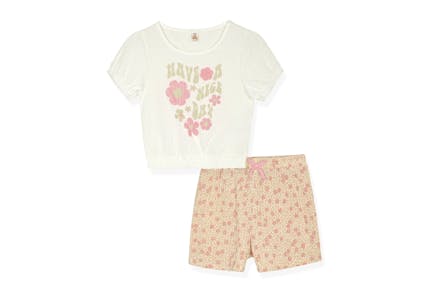 Sweet Butterfly Kids' Outfit Set