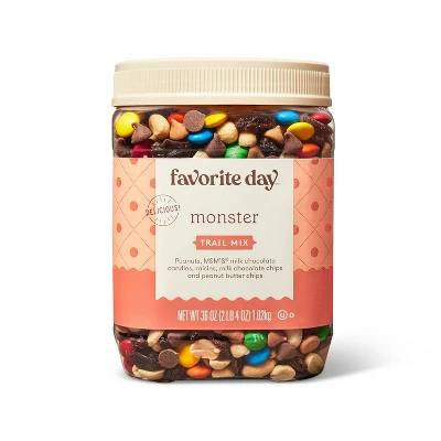 2 Favorite Day Monster Trail Mix Tubs