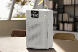 Highly Rated $120 HEPA Air Purifier, Now Just $43 With Amazon Promos card image