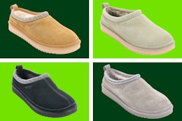 These Koolaburra by Ugg Men's Suede Slippers Are $50 Shipped at QVC card image