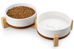 Ceramic Dog Bowls Set 2-Pack