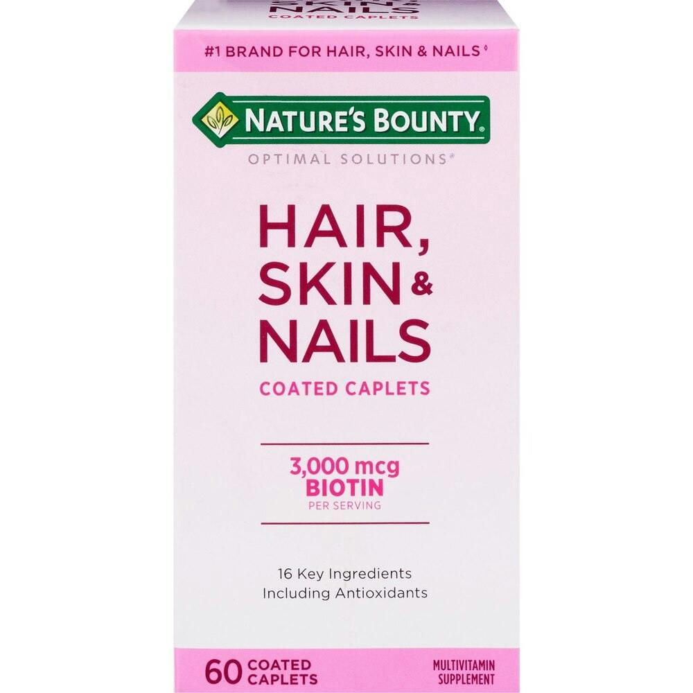 2 Nature's Bounty Biotin Caplets