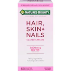 2 Nature's Bounty Biotin Caplets