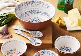 walmart pioneer woman salad bowl set