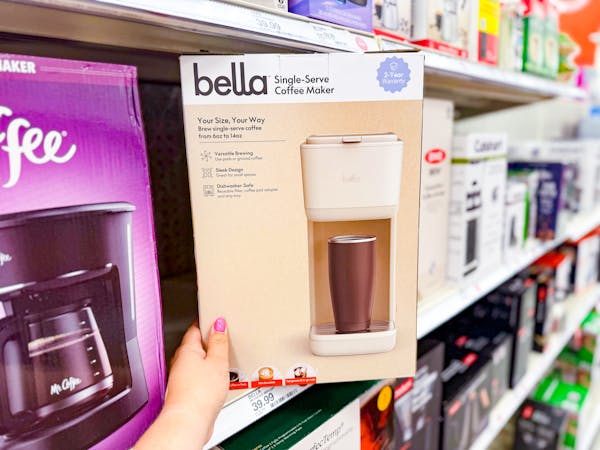 $24 Bella Single-Serve Coffee Maker at Target (Reg. $49.99) — Today Only
