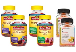 2 CVS Health + 4 Nature Made Vitamins