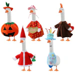 Holiday Porch Goose Outfits 5-Pack