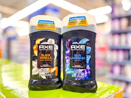 Use a Walmart Cash Offer to Get an Axe Deodorant Stick for $3 (Reg. $6) card image