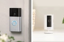 Ring Doorbell and Indoor Camera Set