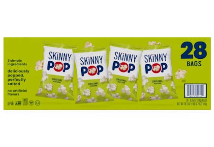 Skinny Pop Popcorn 28-Pack