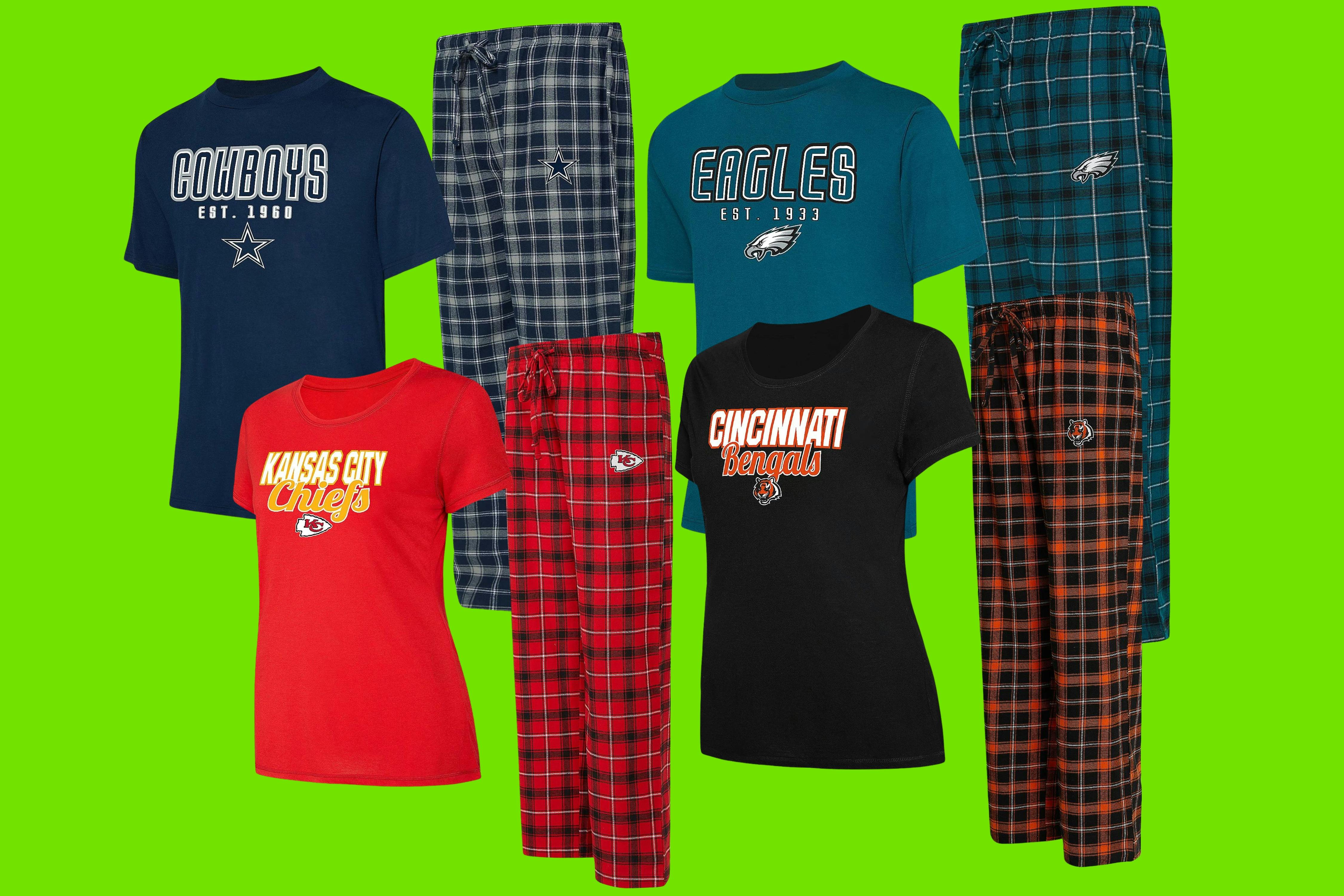 NFL Pajama Sets for Adults, Only $26.48 Shipped at QVC - The Krazy ...