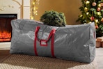 christmas tree bag grey