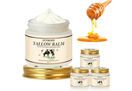 Beef Tallow and Honey Moisturizer