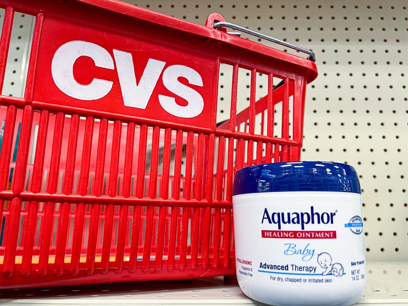 aquaphor baby ointment by a cvs basket