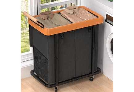 2-Section Laundry Hamper