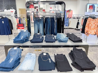 Women's Denim Area at Macy's July 2021