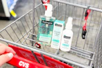 neutrogena evenly clear products in a cvs cart