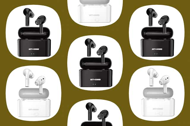 Lowest Price Ever: Wireless Earbuds, Just $4.96 at Macy's card image