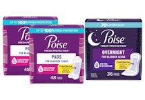 3 Poise Incontinence Products