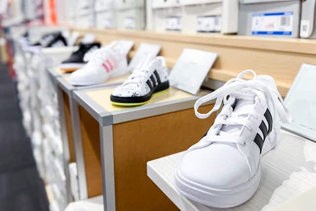 Huge Savings on Adidas Footwear: Get $14 Slides, $30 Sneakers, and More card image