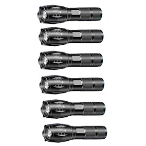 LED Tactical Flashlight 6-Pack
