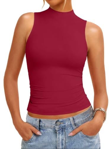 Women's Turtleneck Tank Top