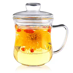 Glass Tea Cup with Infuser