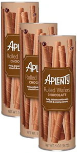 Chocolate Rolled Wafers 3-Pack