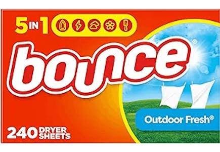 4 Bounce Dryer Sheet Boxes