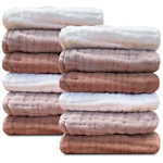 Baby Muslin Washcloths 12-Pack