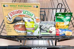 kroger matchup groceries in shopping cart
