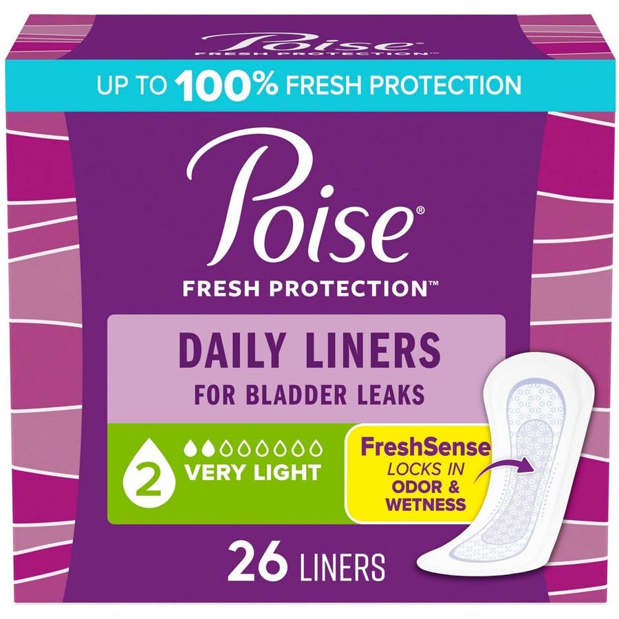 2 Poise Liner Packs
