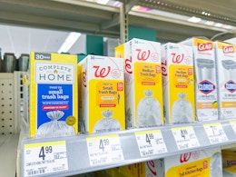 Walgreens Brand Trash Bags Are Buy 1 Get 2 Free This Week card image