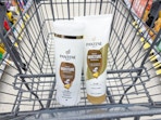 pantene hair care items in walgreens cart
