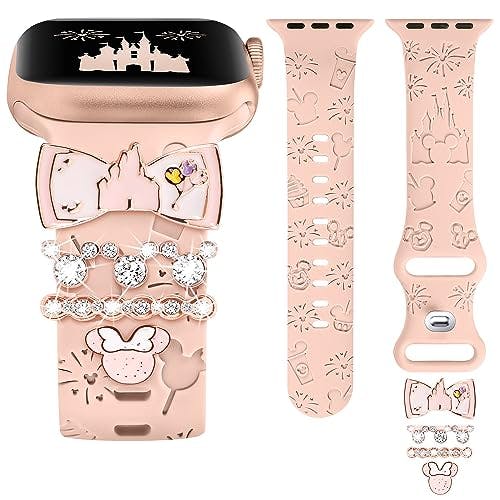 Women's Disney Watch Band With Charms