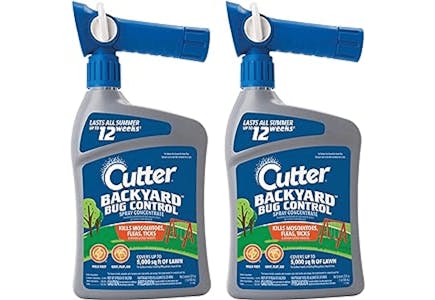 Cutter Backyard Bug Control Spray 2-Pack