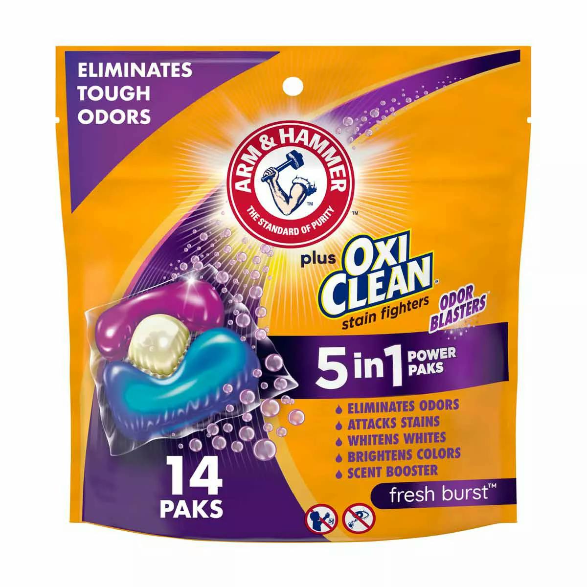 Arm & Hammer Laundry Power Paks Bag